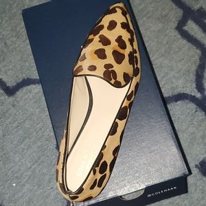 Cole Haan Calf Hair Flats Size 8